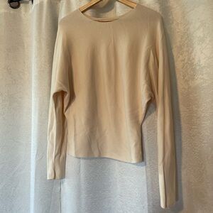 Elegant Cream Women's Top
